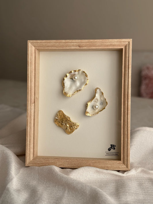 Oesterlijst Beige/ Goud